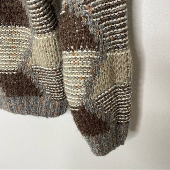 Next Vintage Brown Wool Sweater - Picture 8 of 10